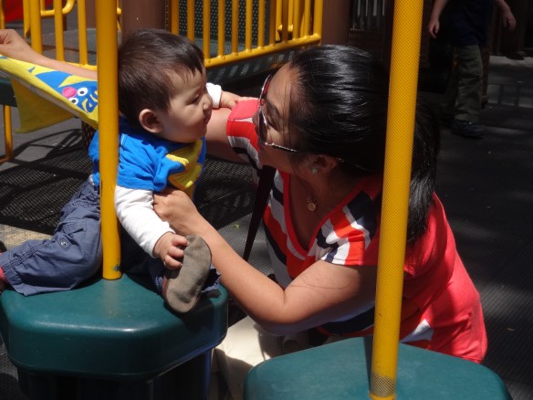 I see you.  And your cape, SuperEllis.  [photo credit:  Jenny Tang]