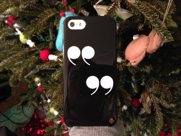 inspirational new iPhone case i treated myself to (60% off, of course)